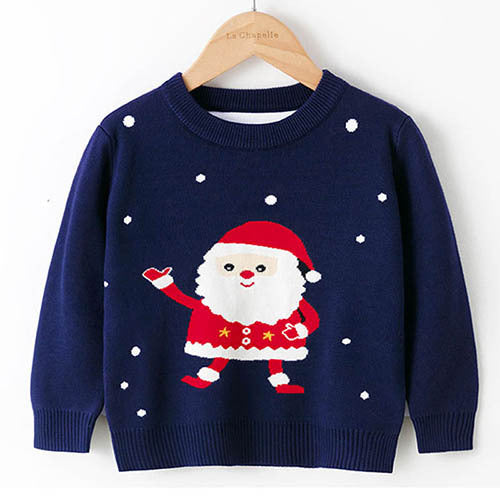 Children's Sweaters Christmas Long Sleeves