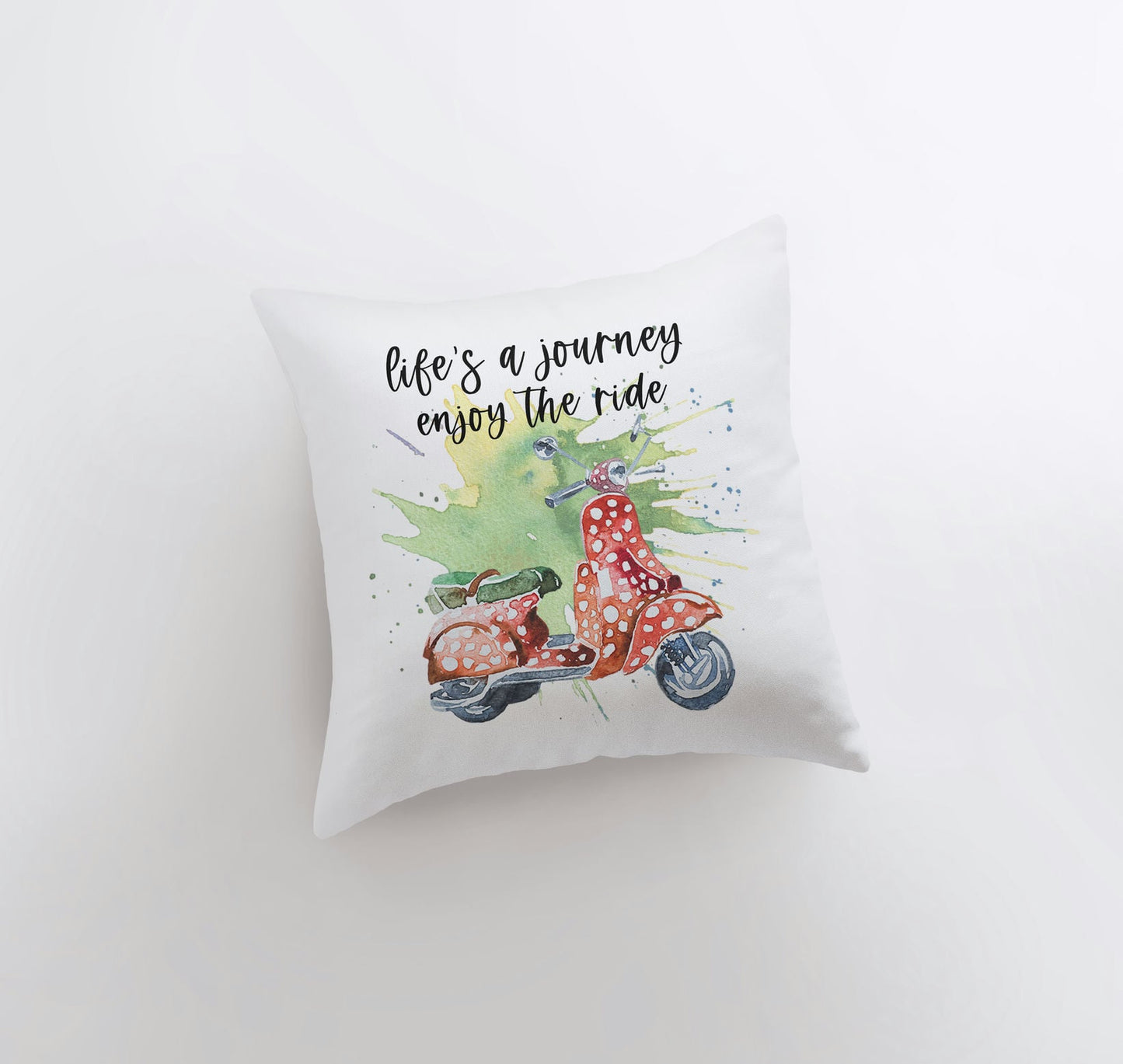 Life's a Journey | Pillow Cover | Travel Quote | Throw Pillow | Enjoy