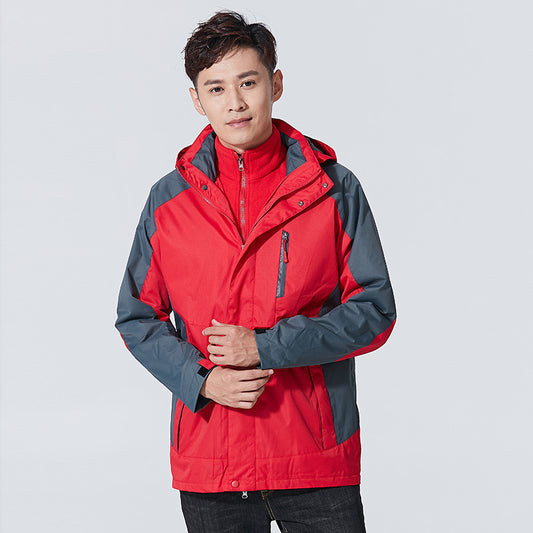 Three-in-one Detachable Two-piece Suit For Men And Women