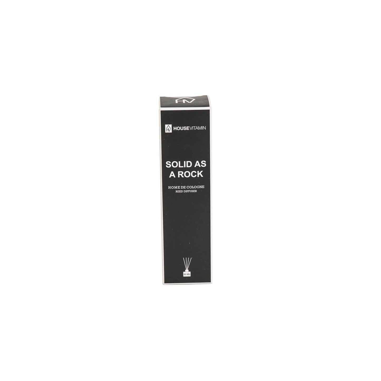Reed Diffuser - Glass/ Fibre- 50 ml - Solid as a rock