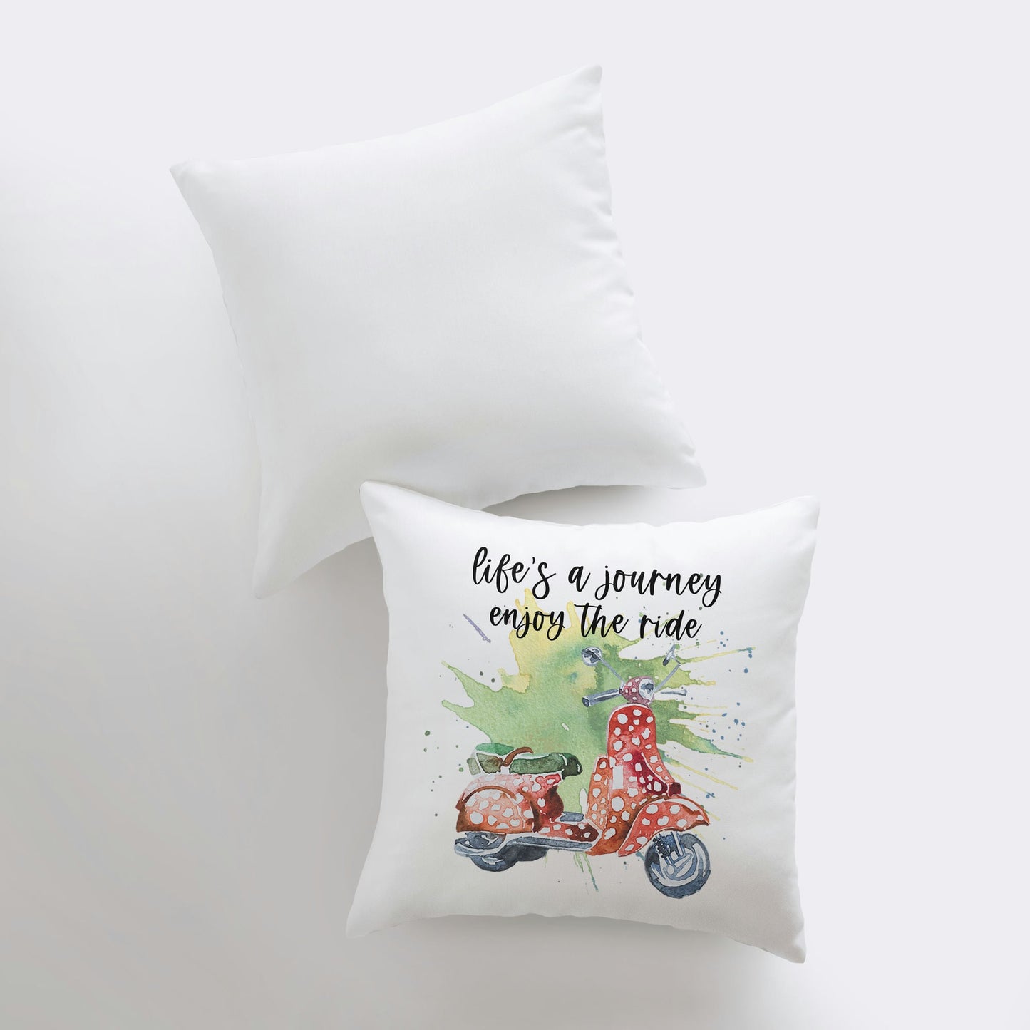 Life's a Journey | Pillow Cover | Travel Quote | Throw Pillow | Enjoy