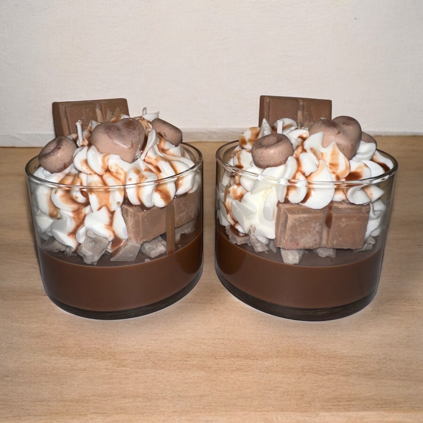Chocolate Fudge Decorative Candle