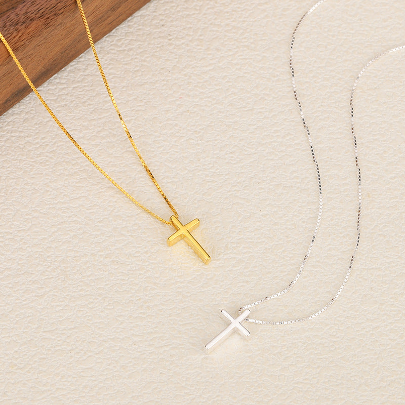 Trendy Simple Fashion Women's Cross Necklace