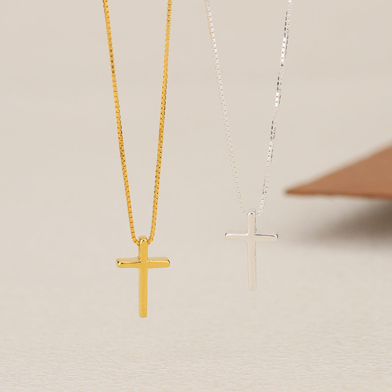 Trendy Simple Fashion Women's Cross Necklace