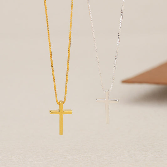 Trendy Simple Fashion Women's Cross Necklace
