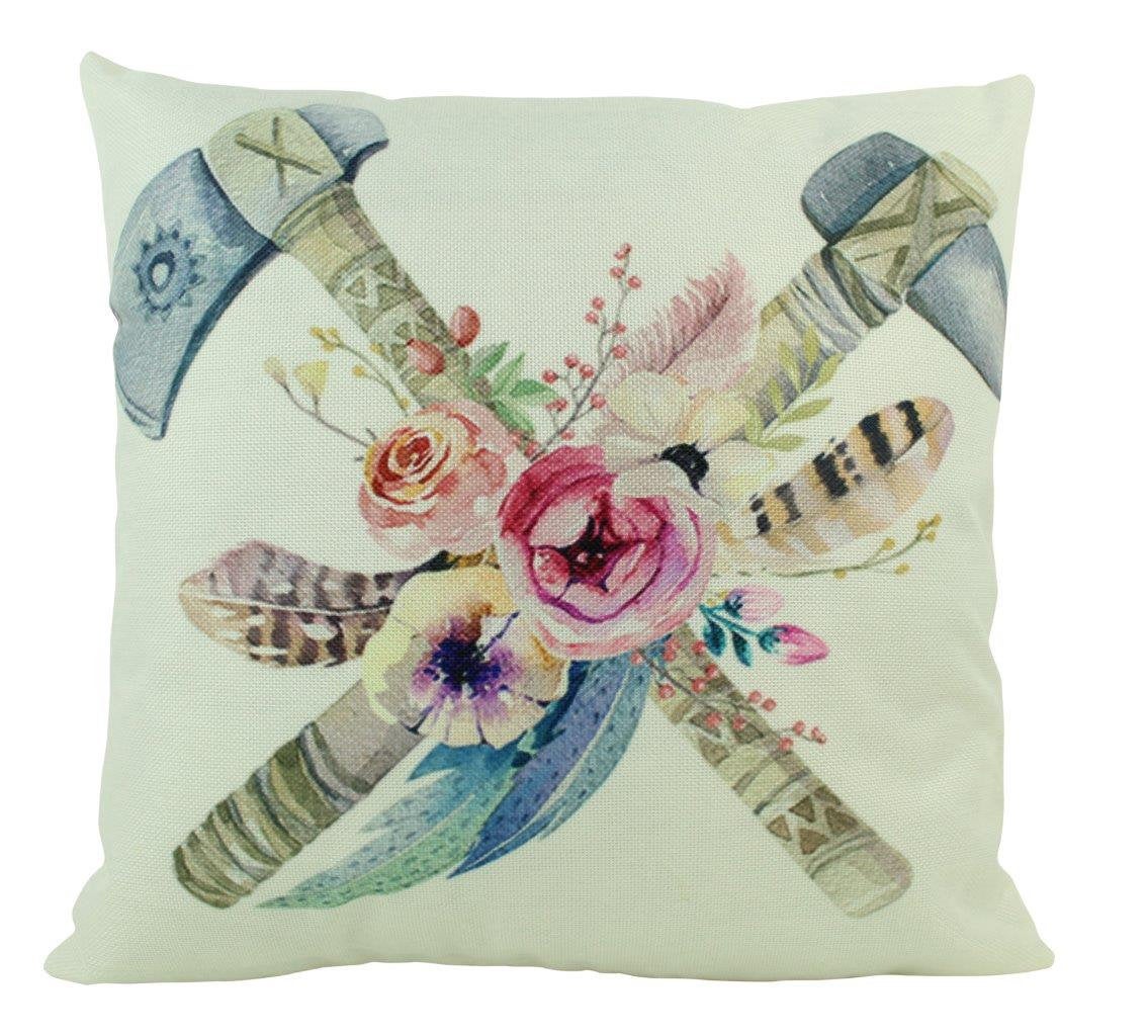 Boho Tomahawk | Pillow Cover | Inspirational Throw Pillows | Gift for