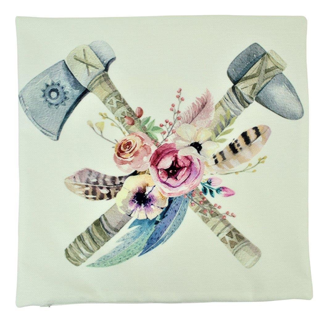 Boho Tomahawk | Pillow Cover | Inspirational Throw Pillows | Gift for