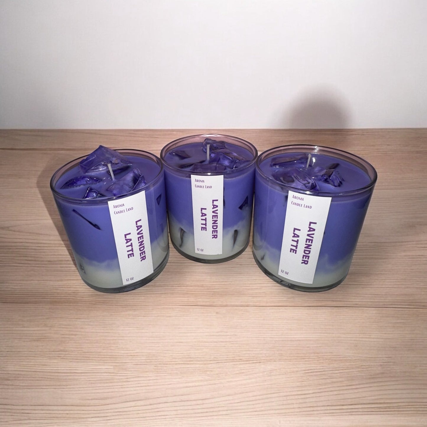 Lavender Latte Candle