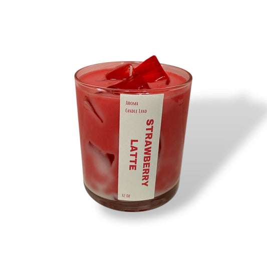 Strawberry Latte Candle