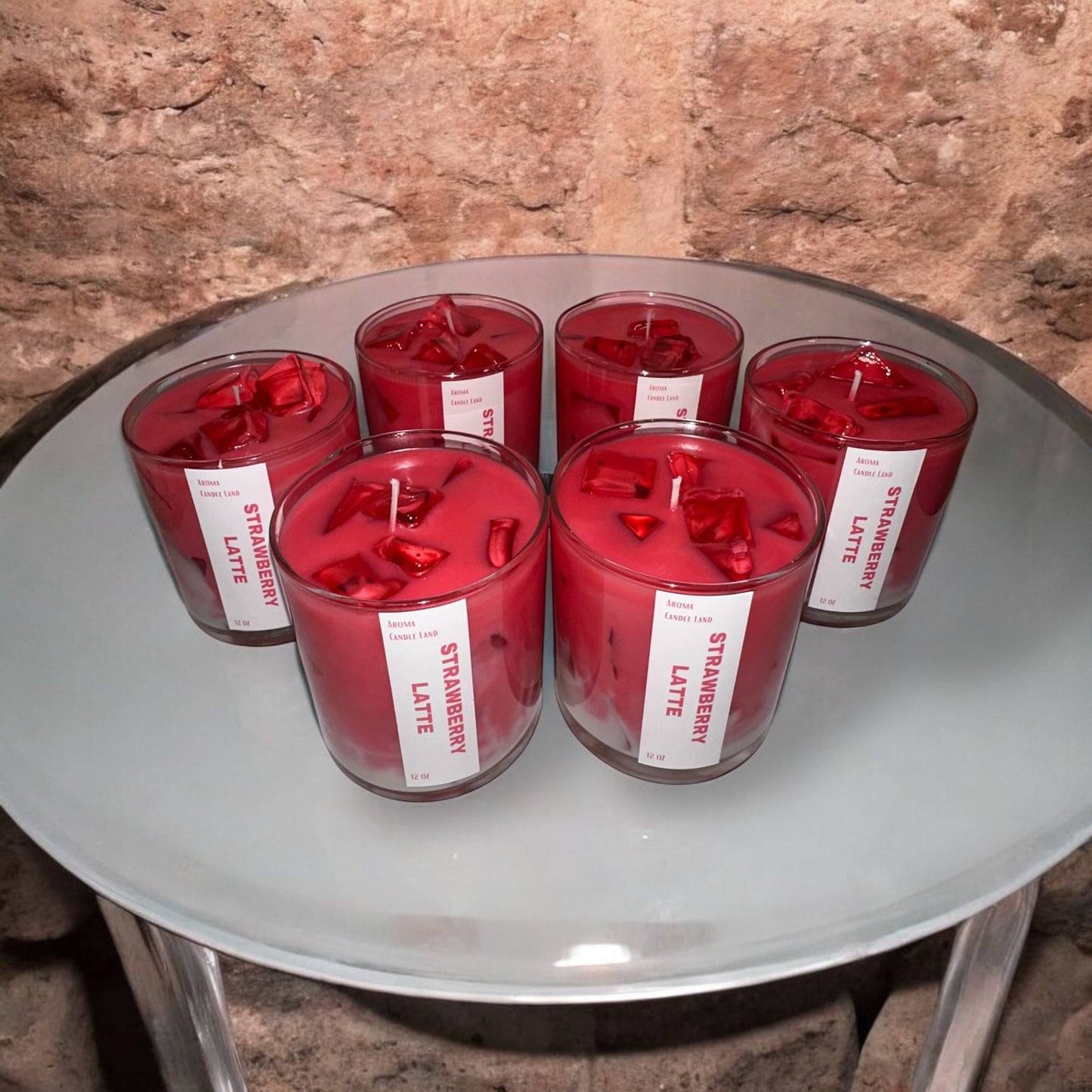 Strawberry Latte Candle